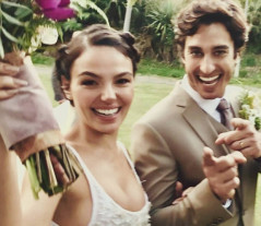 Isis Valverde se casou-se  com André  Resende em uma cerimônia linda; Veja fotos