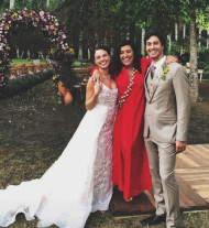 Isis Valverde se casou-se  com André  Resende em uma cerimônia linda; Veja fotos