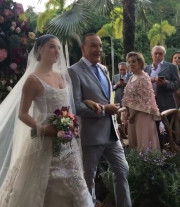 Isis Valverde se casou-se  com André  Resende em uma cerimônia linda; Veja fotos