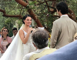 Isis Valverde se casou-se  com André  Resende em uma cerimônia linda; Veja fotos