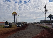 Construção iniciou esta semana e vai garantir um acesso seguro à loja