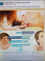 Mesmo de atestado, servidor público divulga que está atendendo em consultório particular