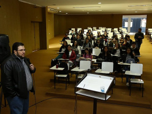 Cerca de 50 alunos do quinto semestre do curso de Técnico em Informática do IFMS participaram do curso na Prefeitura