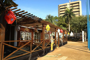 Prefeitura finaliza ajustes na Praça  Antônio João para 41ª Festa Junina