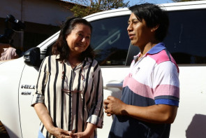 Prefeita Délia entrega veículo para  potencializar atendimento no Cras Indígena