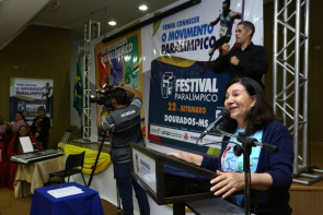Lançamento de festivais paralímpicos emociona na Prefeitura