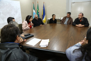 Prefeita Délia atende o Sindicato dos Professores