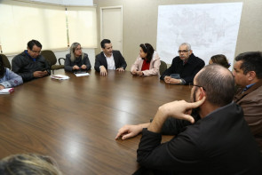 Prefeita Délia atende o Sindicato dos Professores