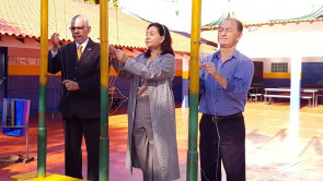 Macaúba recebeu desfile em homenagem ao dia da independência e Délia é homenageada