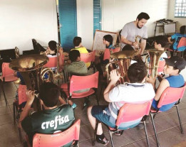 Cultura comemora resultados  positivos com oficinas musicais