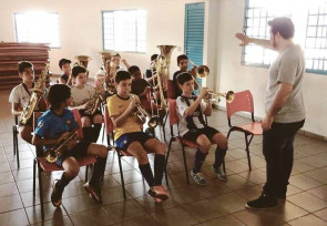 Cultura comemora resultados  positivos com oficinas musicais