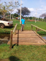 Passarelas do Parque Antenor Martins são reformadas