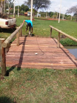 Passarelas do Parque Antenor Martins são reformadas