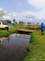 Passarelas do Parque Antenor Martins são reformadas