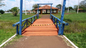 Passarelas do Parque Antenor Martins são reformadas