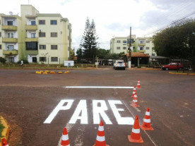 Prefeitura trabalha educação no trânsito  e investe em sinalização e vistoria nas vias