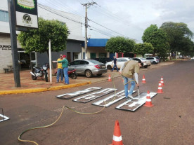 Prefeitura trabalha educação no trânsito  e investe em sinalização e vistoria nas vias