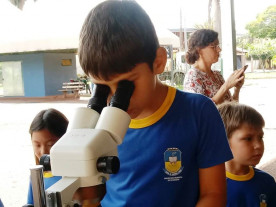Visitação de alunos das redes de ensino na XXI Eco Dourados ultrapassa centenas