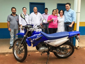 Secretaria de Saúde entrega motocicletas para agentes de saúde