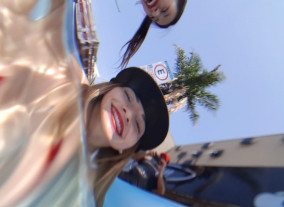 Piscina, celulares prova d’água e gatas molhadas no centro de Dourados