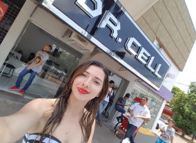 Piscina, celulares prova d’água e gatas molhadas no centro de Dourados