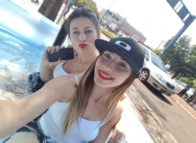 Piscina, celulares prova d’água e gatas molhadas no centro de Dourados