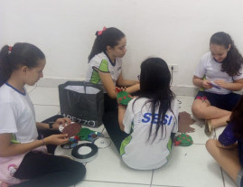 Sesi realiza feira jovens empreendedores primeiros passos nesta quarta