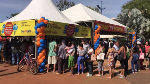 Desligamento do sinal analógico de televisão começa  na região de Dourados