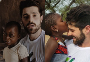 Alok fica emocionado ao visitar órfãos em Moçambique