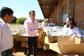 Prefeita Délia destaca avanço com recebimento de equipamentos para o Hospital da Vida