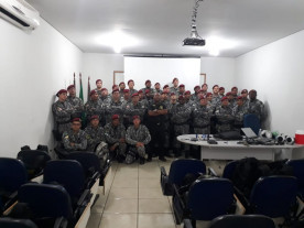 DOF recepciona policiais militares de Goiás