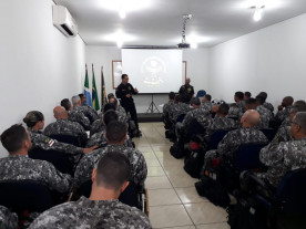 DOF recepciona policiais militares de Goiás