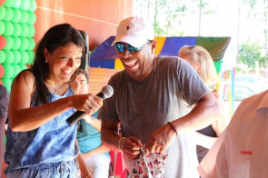 Confraternização equipe 94 FM Dourados