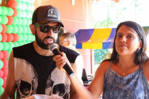 Confraternização equipe 94 FM Dourados