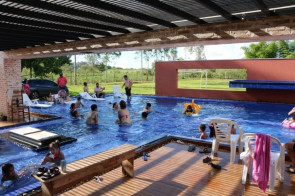 Confraternização equipe 94 FM Dourados