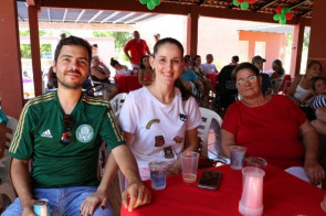 Confraternização equipe 94 FM Dourados