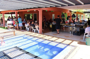 Confraternização equipe 94 FM Dourados