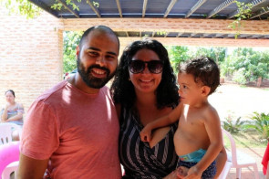 Confraternização equipe 94 FM Dourados