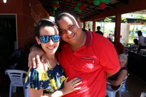 Confraternização equipe 94 FM Dourados