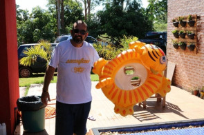 Confraternização equipe 94 FM Dourados