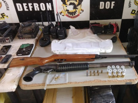 DOF apreende em Paranhos quase três toneladas droga e veículos roubados