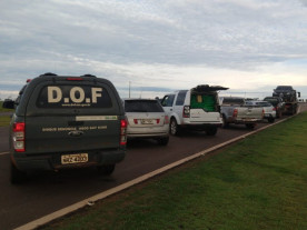 DOF apreende em Paranhos quase três toneladas droga e veículos roubados