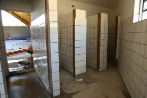 Obra de reforma da poliesportiva  de Vila Vargas entra na fase final