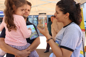 Na Praça, Dia da Água traz mensagens de preservação e combate ao desperdício
