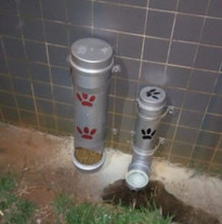 Por amor aos animais de rua, homem constrói casinhas de PVC