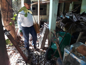 No Centro da cidade, cobertura da ação ‘Sábado sem Mosquito’