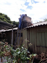 No Centro da cidade, cobertura da ação ‘Sábado sem Mosquito’