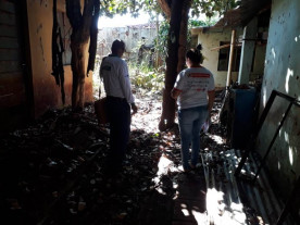 No Centro da cidade, cobertura da ação ‘Sábado sem Mosquito’