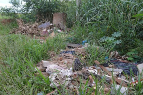 População continua formando lixões sem se preocuparem com a Dengue