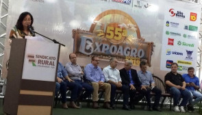 Na abertura da Expoagro, Délia destaca  potencial do agronegócio e agradece parcerias